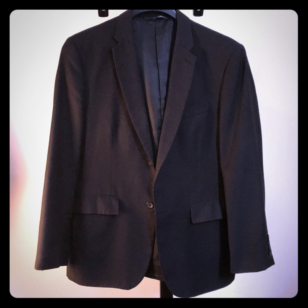 Perry Ellis Black suit seperate